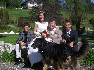Foto von der Hochzeit